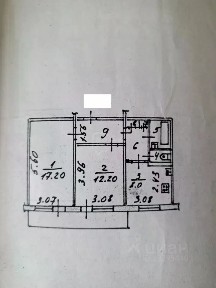 Продается 2-комн. квартира, 52 м²