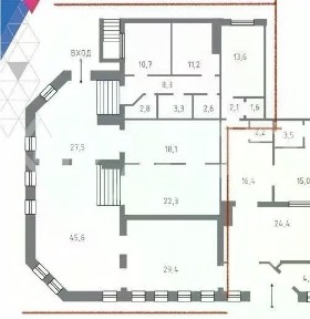 Сдается помещение свободного назначения, 188 м²