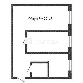 Продается 2-комн. квартира, 47,2 м²