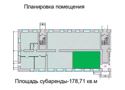 Сдается помещение свободного назначения, 178,71 м²