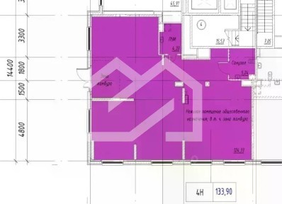 Продается помещение свободного назначения, 134 м²