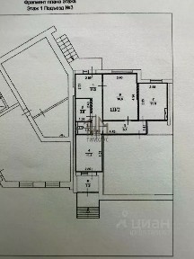 Продается торговая площадь, 62,5 м²