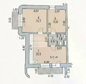 Продается помещение свободного назначения, 54,4 м²