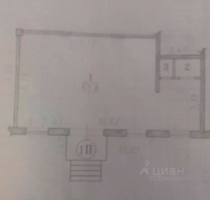 Продается торговая площадь, 57 м²