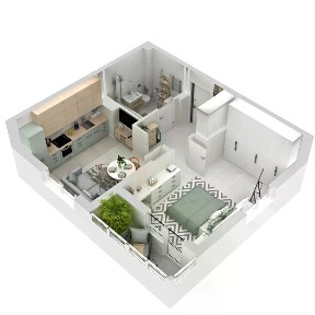 Продается 1-комн. квартира, 40,79 м²