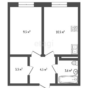 Продается 1-комн. квартира, 30,5 м²
