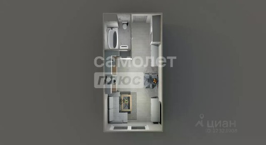 Продается студия, 22,8 м²