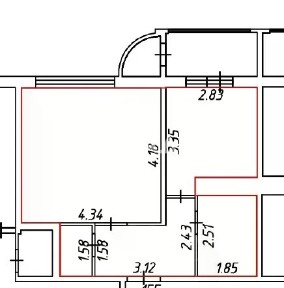 Продается 1-комн. квартира, 41 м²