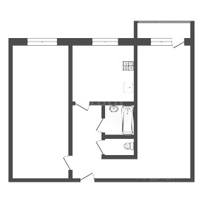 Продается 2-комн. квартира, 45 м²