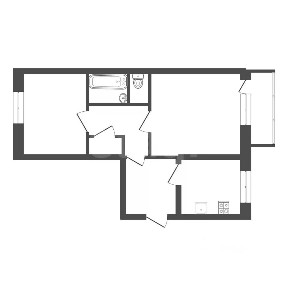 Продается 2-комн. квартира, 51,4 м²
