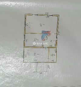 Продается 1-этажный дом, 46,5 м²