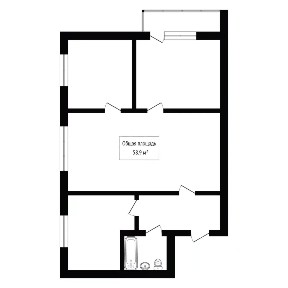 Продается 3-комн. квартира, 58,9 м²