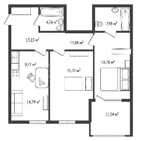 Продается 3-комн. квартира, 109 м²