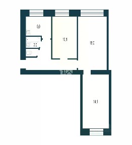 Продается 3-комн. квартира, 58 м²
