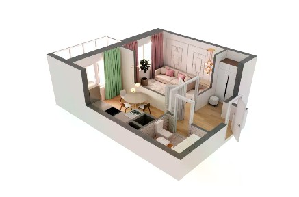 Продается 1-комн. квартира, 41,5 м²