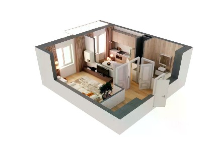 Продается 1-комн. квартира, 41,9 м²