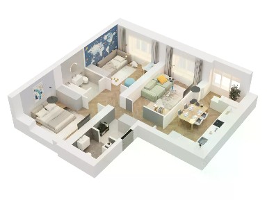 Продается 3-комн. квартира, 78,96 м²
