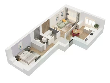 Продается 2-комн. квартира, 51,3 м²