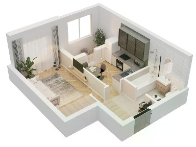 Продается 1-комн. квартира, 33,27 м²