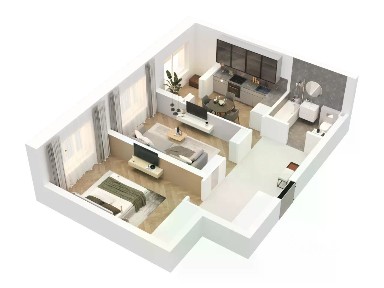 Продается 2-комн. квартира, 57,81 м²