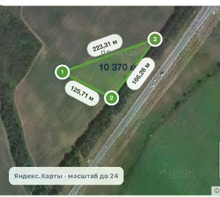 Продается участок, 103,7 сот.