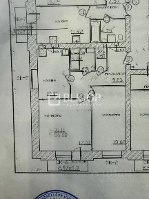 Продается 2-комн. квартира, 56,1 м²