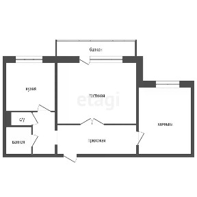 Продается 2-комн. квартира, 69 м²