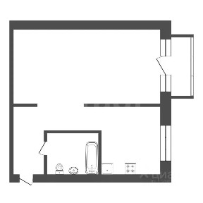 Продается 1-комн. квартира, 33,5 м²