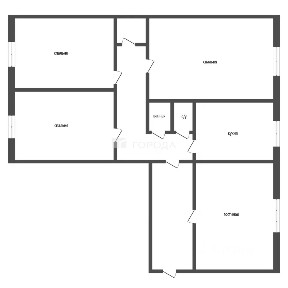 Продается 4-комн. квартира, 77,1 м²
