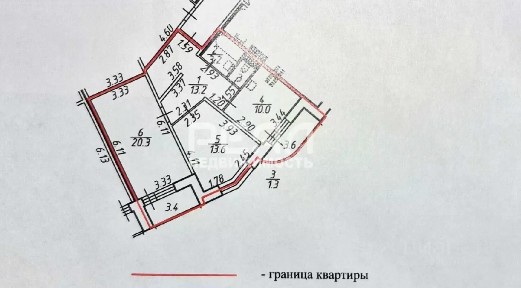 Продается 2-комн. квартира, 61,6 м²