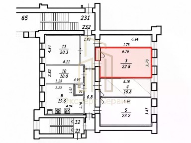 Продается студия, 31,1 м²