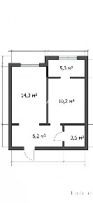 Продается 1-комн. квартира, 40 м²