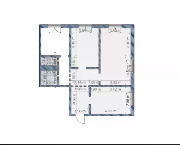 Сдается 3-комн. квартира, 76,2 м²