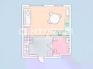 Продается студия, 24 м²