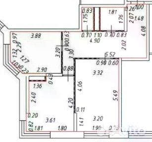 Продается 2-комн. квартира, 65,5 м²