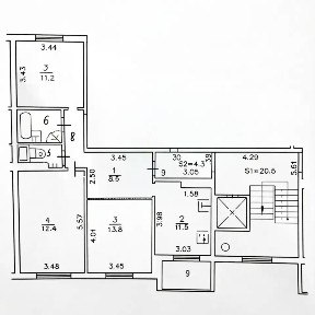 Продается 3-комн. квартира, 76 м²