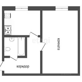 Продается 1-комн. квартира, 27,5 м²