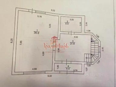 Продается 3-этажный дом, 208 м²