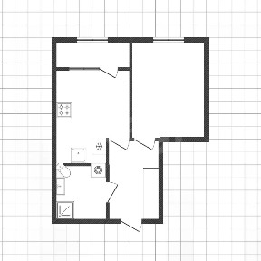 Продается 1-комн. квартира, 45,6 м²
