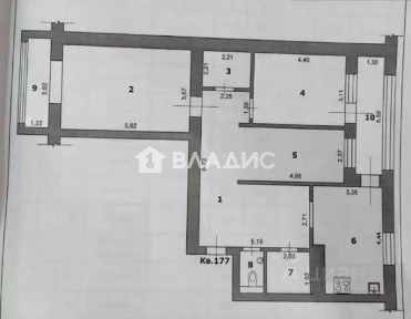Продается 3-комн. квартира, 90,6 м²