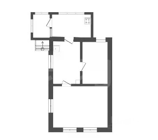 Продается 50% часть дома, 44,2 м²