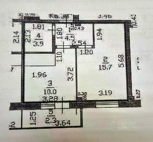 Продается 1-комн. квартира, 34,1 м²