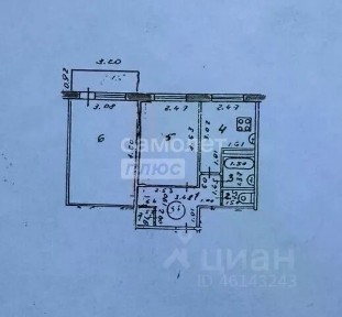 Продается 2-комн. квартира, 38,3 м²