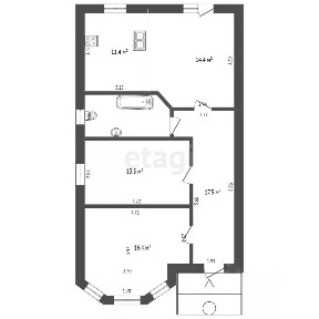 Продается 1-этажный дом, 85 м²