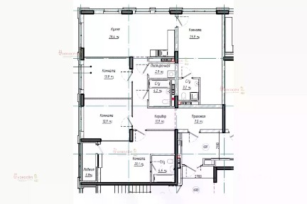 Продается 4-комн. квартира, 138 м²