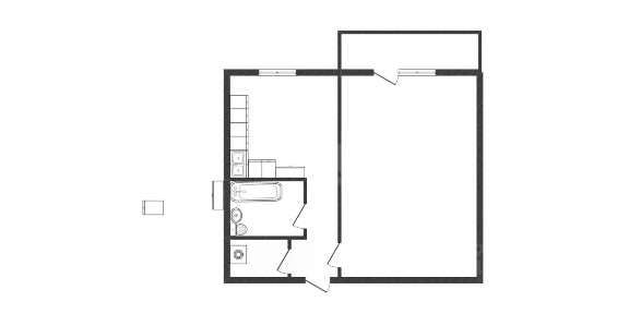 Продается 1-комн. квартира, 39,3 м²