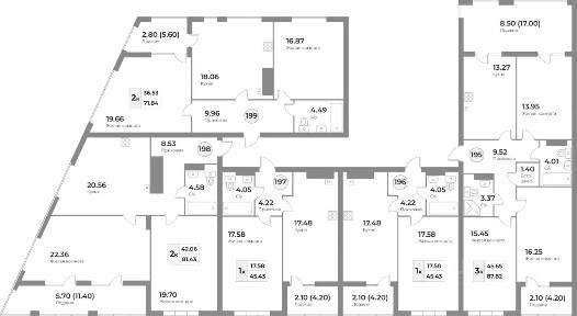 Продается 3-комн. квартира, 87,65 м²