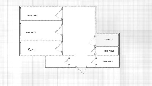 Продается 1-этажный дом, 63,9 м²