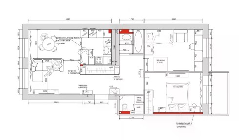 Продается 2-комн. квартира, 64,1 м²