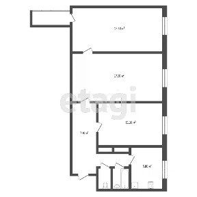 Продается 3-комн. квартира, 60,2 м²